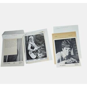 VTG 70s Charlie Pierce, Jan Hurley Western Country Press Photos & Press Release